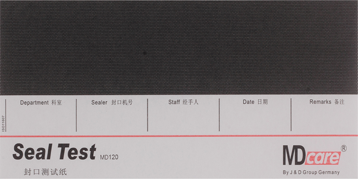 MDcare®MD120 Low Temperature Sealing Test Paper